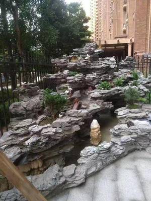 浮雕假山 丰岩园林景观中的耐风化艺术杰作